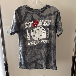 Rolling Stones Tie Dye T Shirt Medium